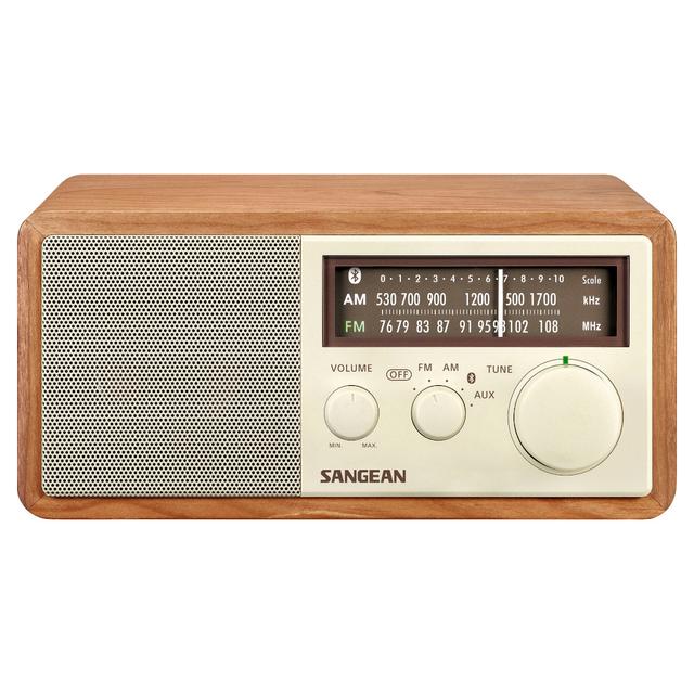 Sangean FM/AMラジオ・Bluetoothスピーカ― WR-302 チェリー