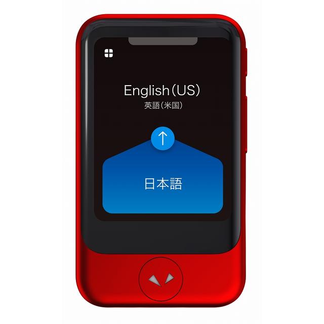 ソースネクスト株式会社 POCKETALK S RED　SIM付