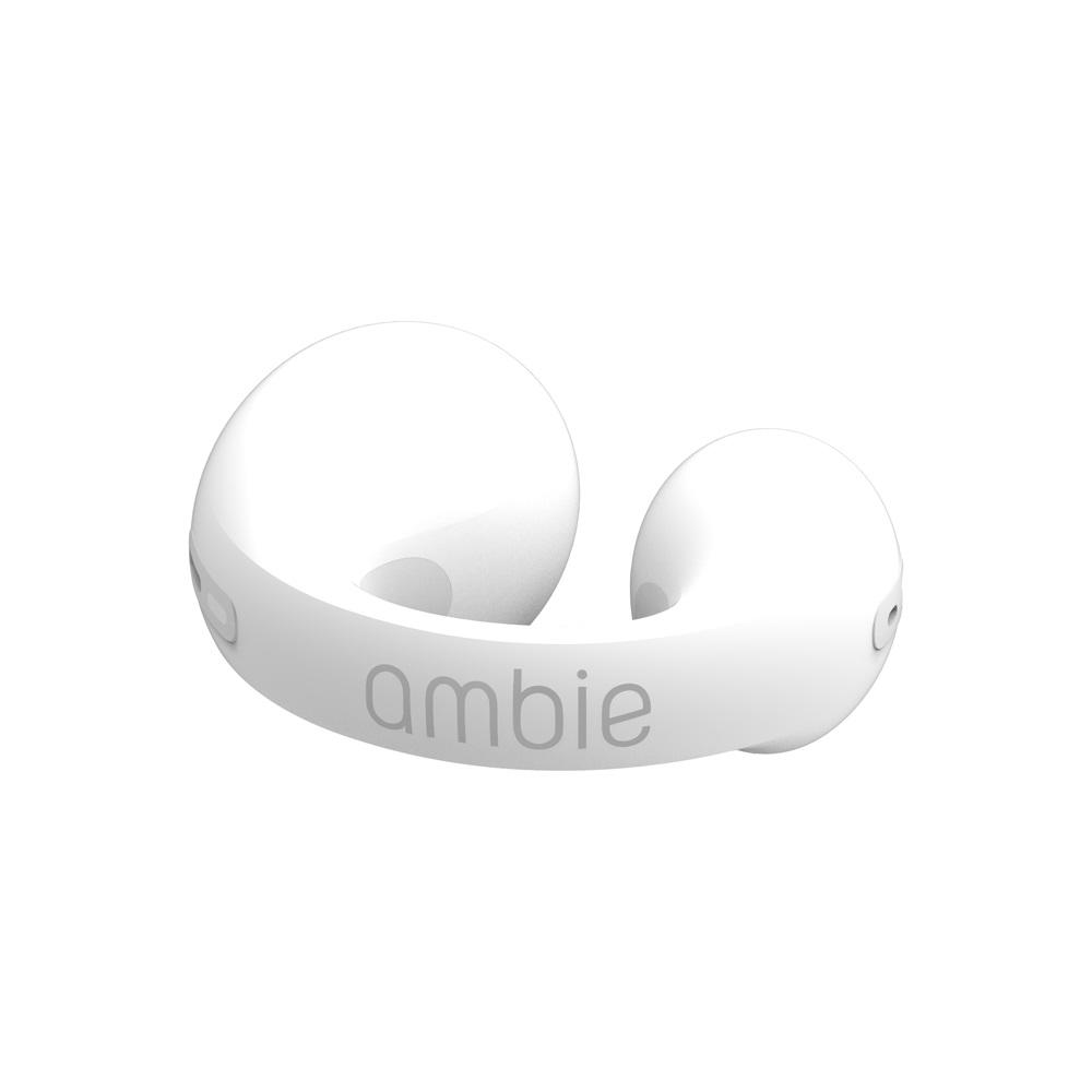 ambie(アンビー) ワイヤレスイヤホン sound earcuffs(サウンドイヤカフ) White