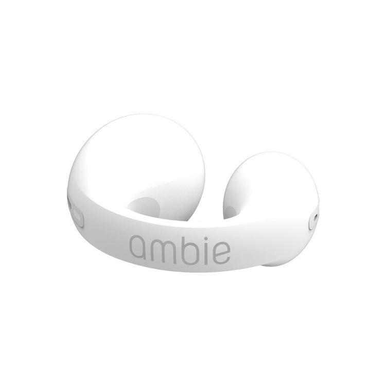 ambie(アンビー) ワイヤレスイヤホン sound earcuffs(サウンドイヤカフ) ホワイト AM-TW01