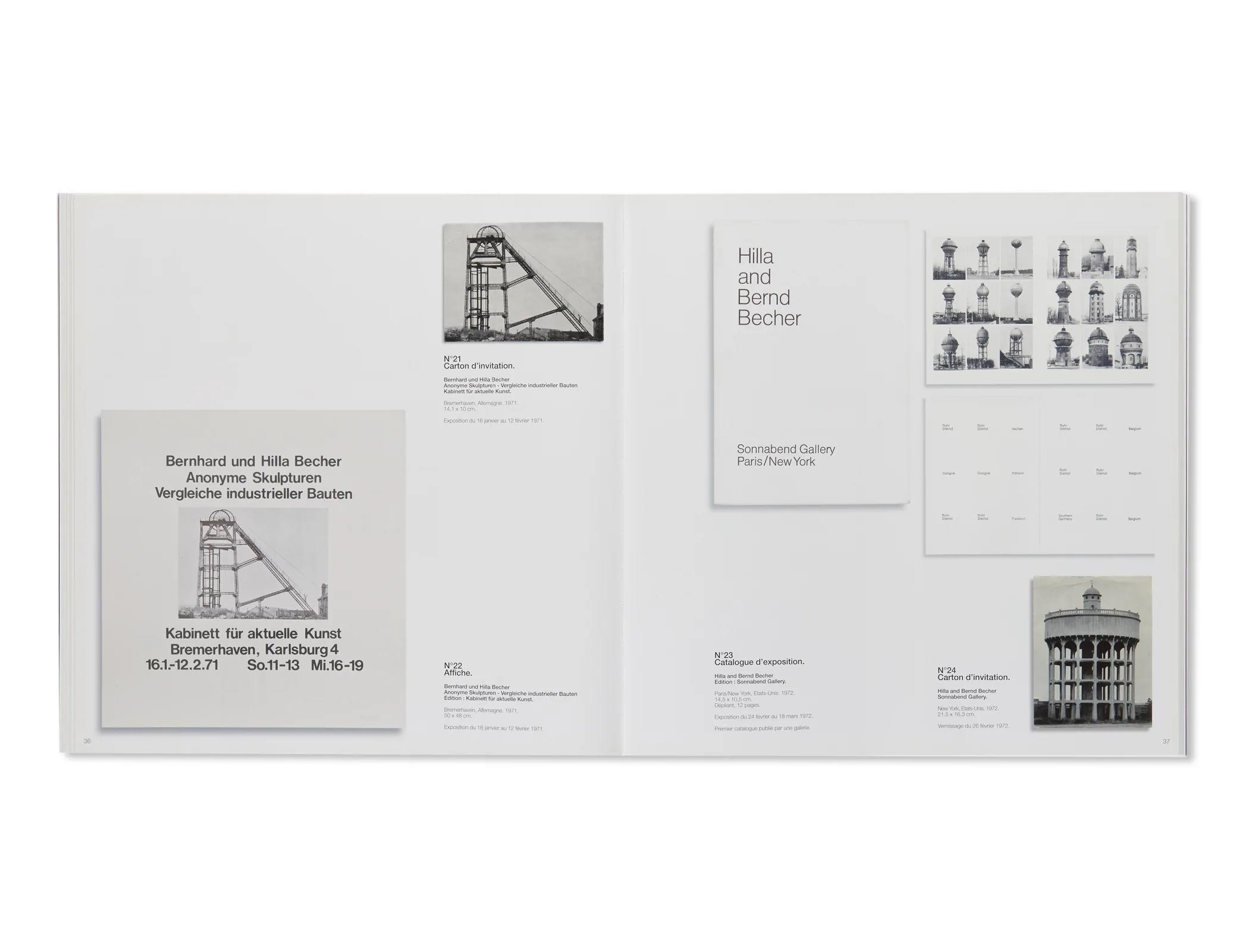 PRINTED MATTER 1964-2013 by Bernd und Hilla Becher　ベルント&ヒラ・ベッヒャー　作品集