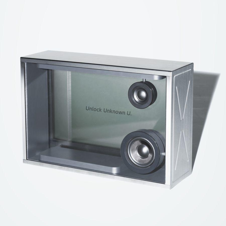 COTODAMA Lyric Speaker Box リリックスピーカーボックス MILITARY SILVER (ミリタリーシルバー) スピーカー