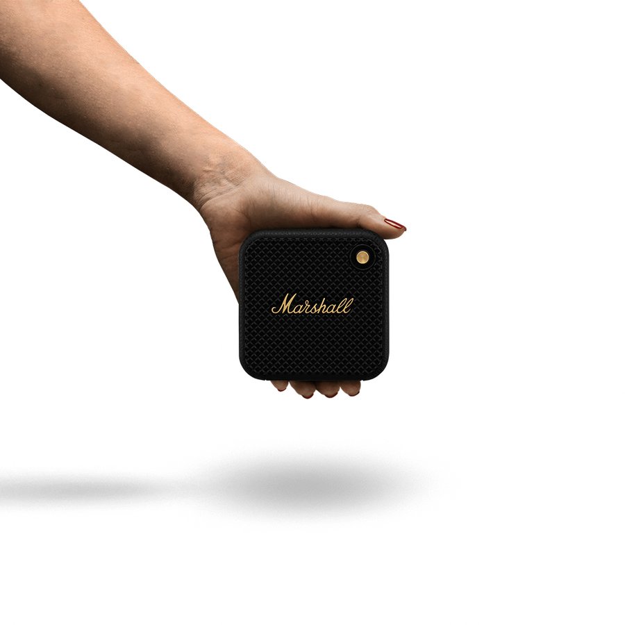 Marshall(マーシャル) ポータブルスピーカー　BLACK AND BRASS WILLEN