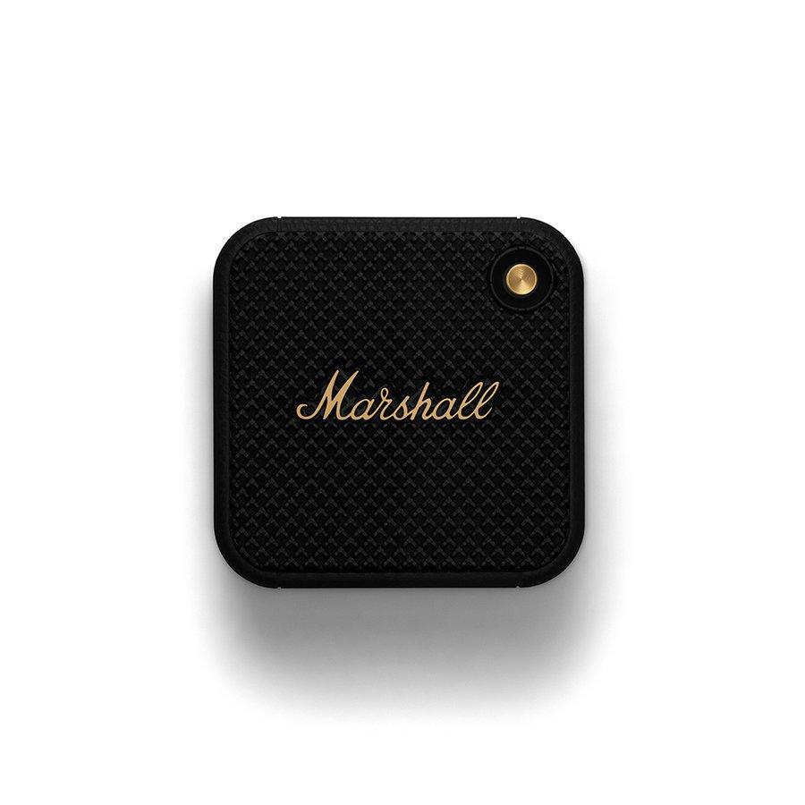 Marshall(マーシャル) ポータブルスピーカー　BLACK AND BRASS WILLEN