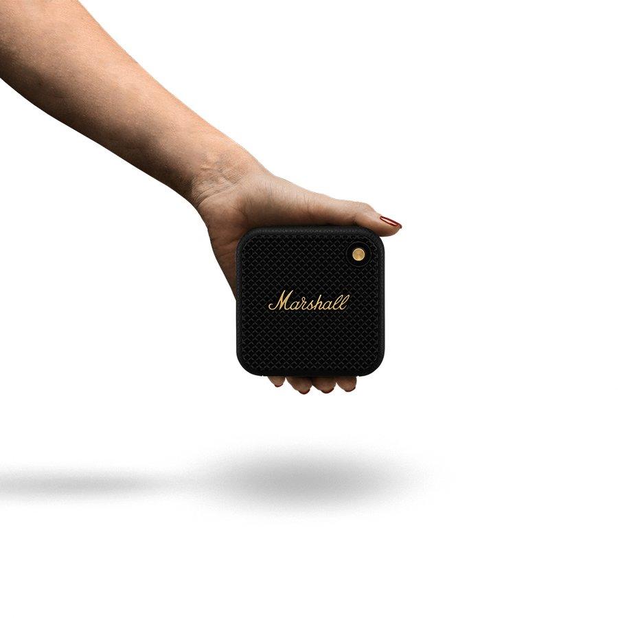 Marshall(マーシャル) ポータブルスピーカー　BLACK AND BRASS WILLEN