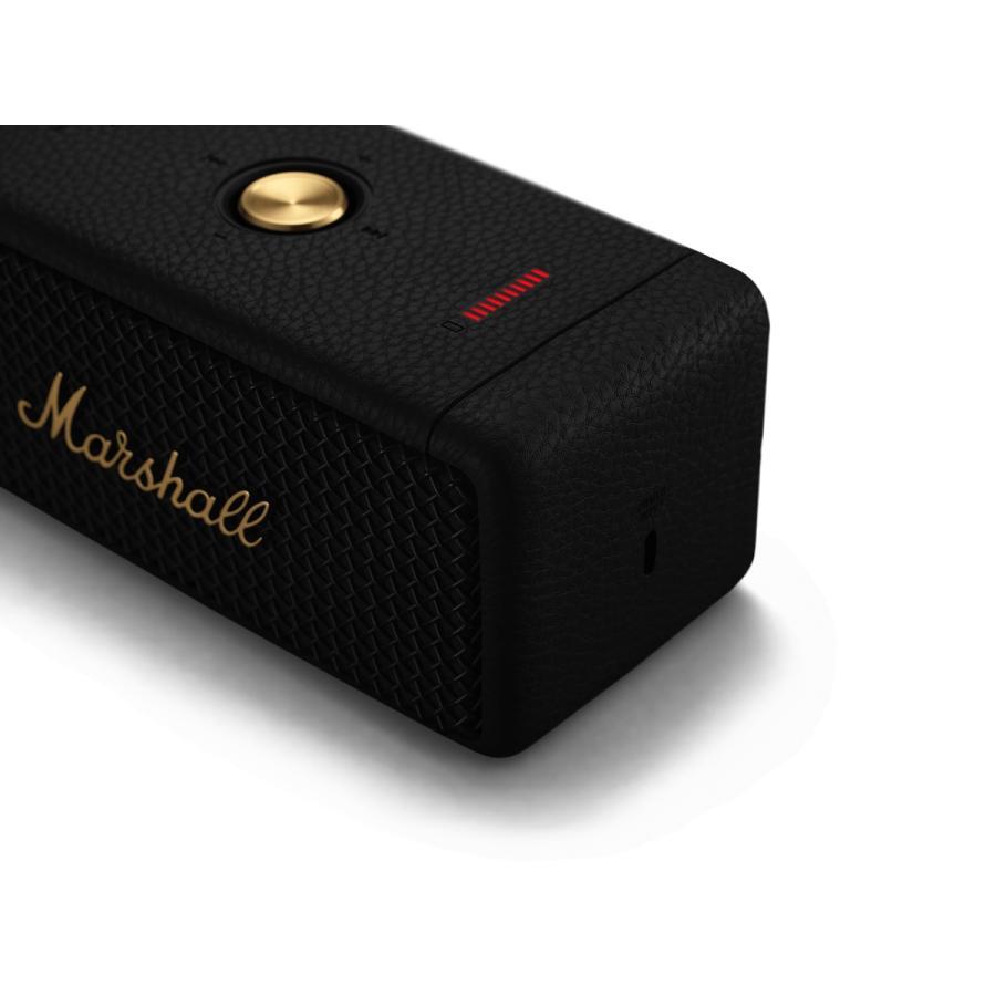 Marshall(マーシャル) EmbertonⅡ（エンバートン2）ワイヤレススピーカー Black and Brass（ブラックアンドブラス）