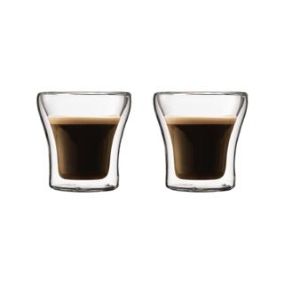 BODUM ボダム ASSAMダブルウォールグラス　0.1L（2個セット）