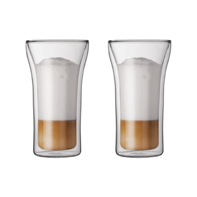 BODUM ボダム ASSAMダブルウォールグラス　0.4L（2個セット）