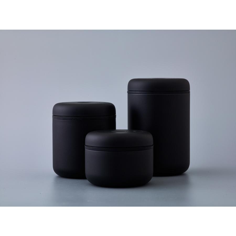 Fellow (フェロー) Atmos Vacuum Canister (アトモス真空キャニスター)0.4L Black 