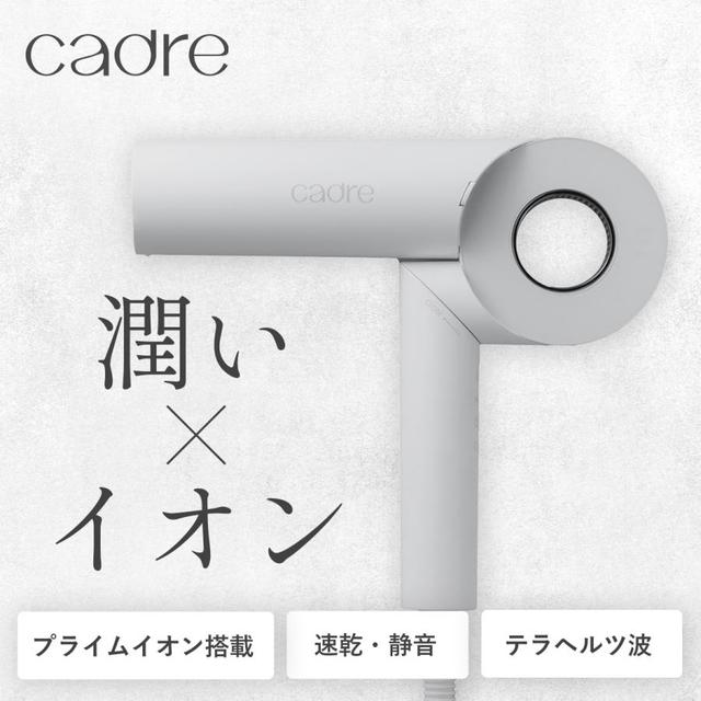 cadre(カドレ)hair dryer（ヘアドライヤー）WHT（ホワイト）