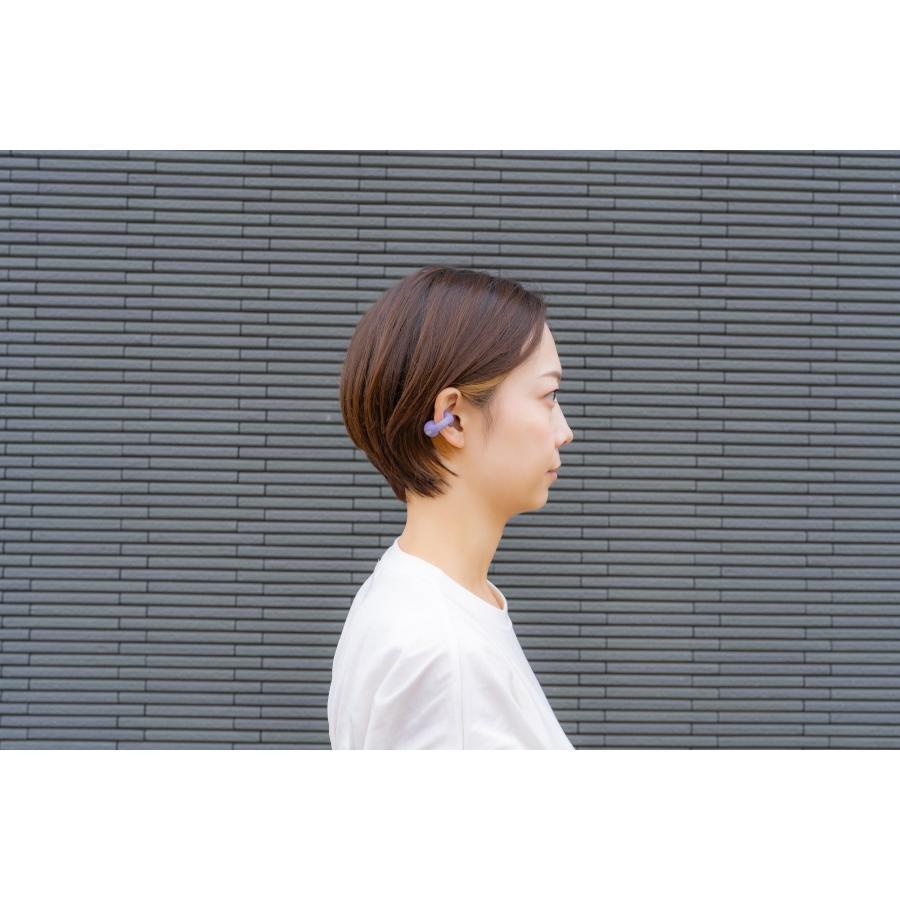 【限定カラー】ambie(アンビー) ワイヤレスイヤホン sound earcuffs(サウンドイヤカフ) Lavender(ラベンダー)