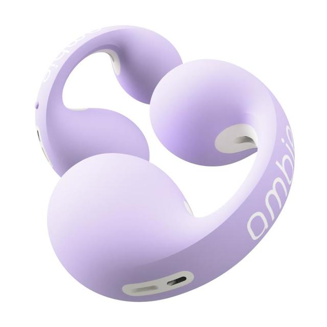 【限定カラー】ambie(アンビー) ワイヤレスイヤホン sound earcuffs(サウンドイヤカフ) Lavender(ラベンダー)