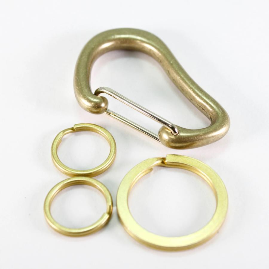 DIARGE（ディアージ）BRASS KARABINER KEYRING（キーリング） / 3color