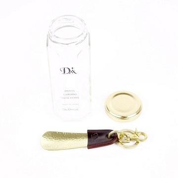 DIARGE（ディアージ）BRASS & LEATHER BOTTLE CHASING SHOEHORN（シューホーン） / 7color