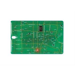 FLASH 京都回路地図　ＩＣカードケース　緑