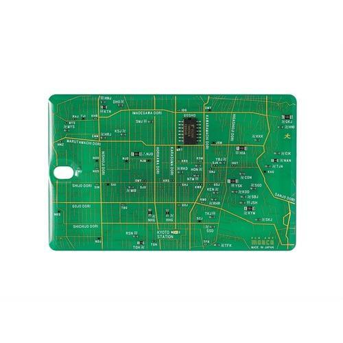 FLASH 京都回路地図　ＩＣカードケース　緑