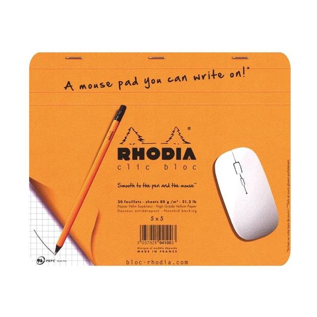 RHODIA　ロディア クリックブロック マウスパッド