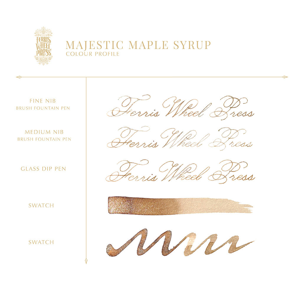 Ferris Wheel Press　Majestic Maple Syrup インク