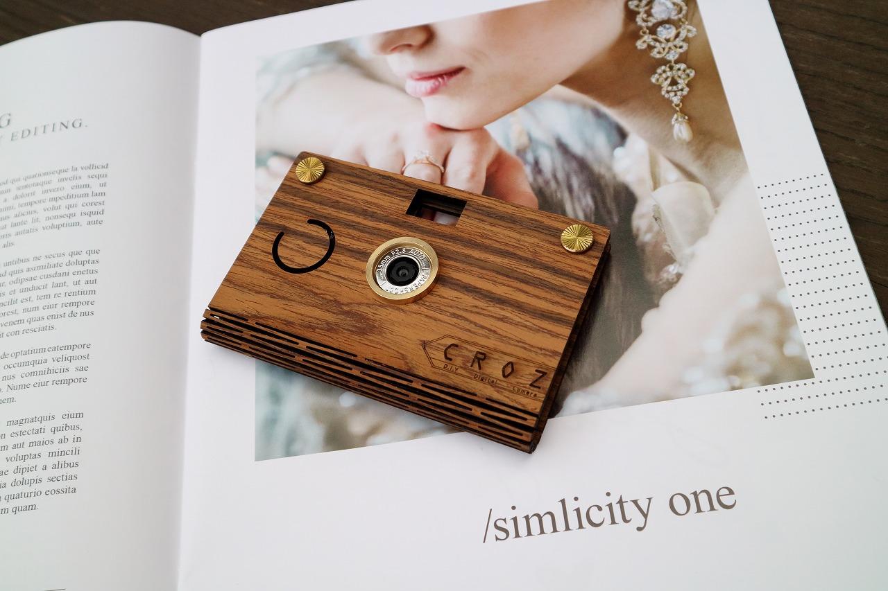 PaperShoot CROZ Simple Light Camera Set - Rosewood  (ペーパー シュート ローズウッド)