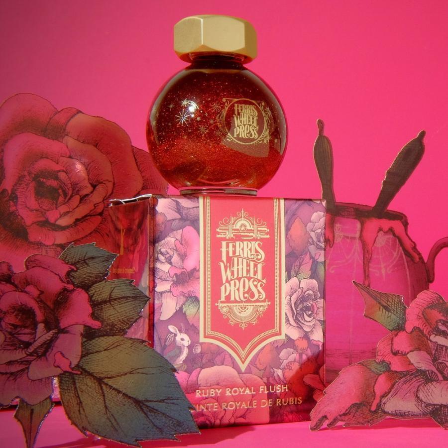 【20ml】Ferris Wheel Press　 Ruby Royal Flush　フェリス インク