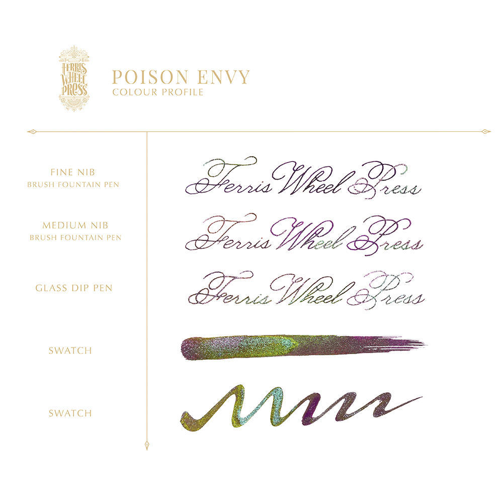 【20ml】Ferris Wheel Press　 Poison Envy　フェリス インク