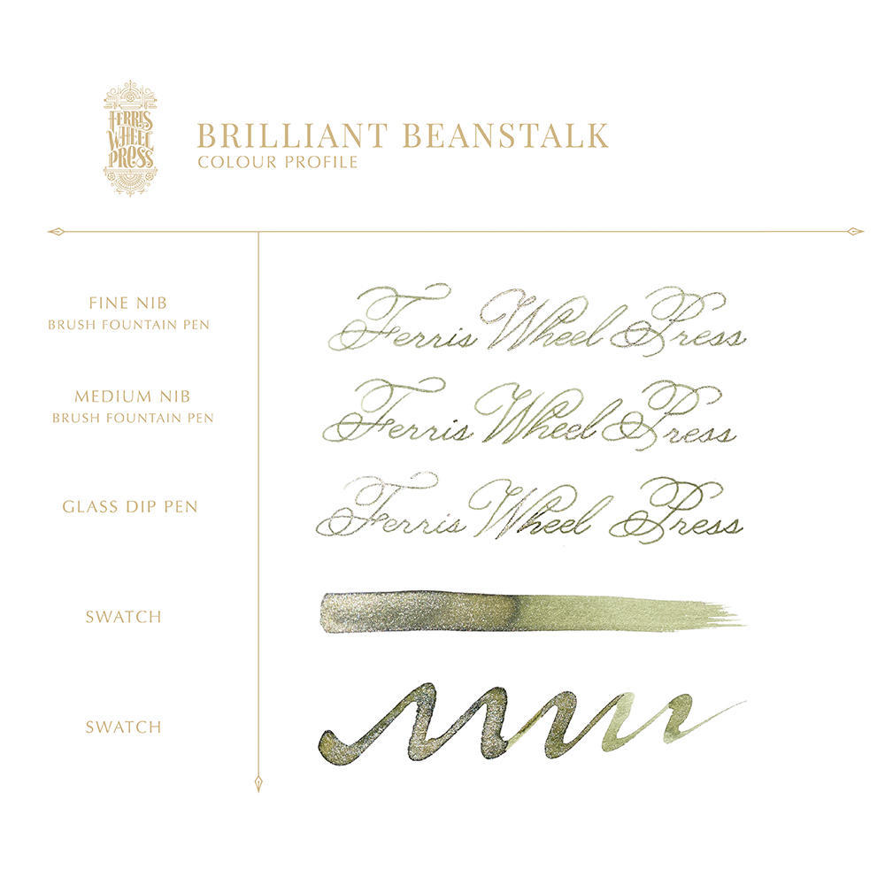 【20ml】Ferris Wheel Press　 Brilliant Beanstalk　フェリス インク