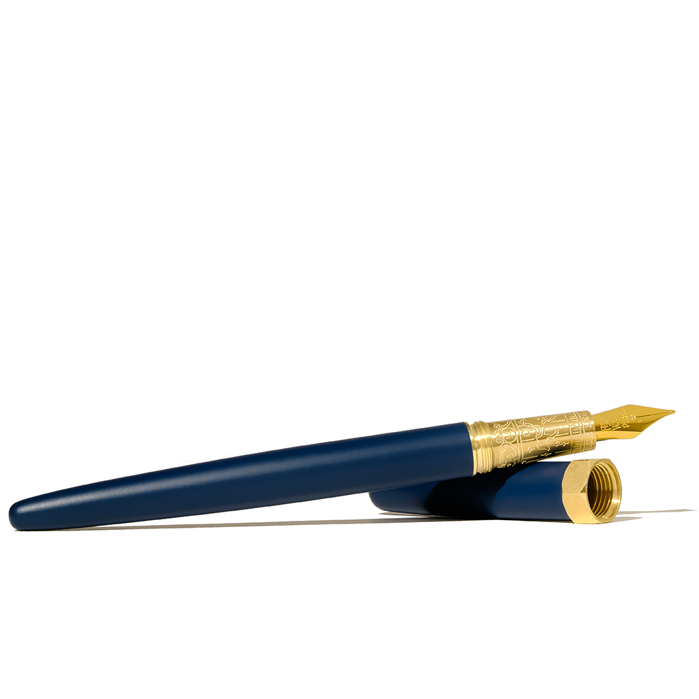 Ferris Wheel Press万年筆　Blue Legacy The Brush fountain pen　