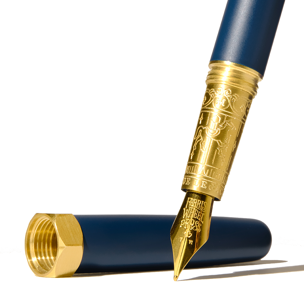 Ferris Wheel Press万年筆　Blue Legacy The Brush fountain pen　