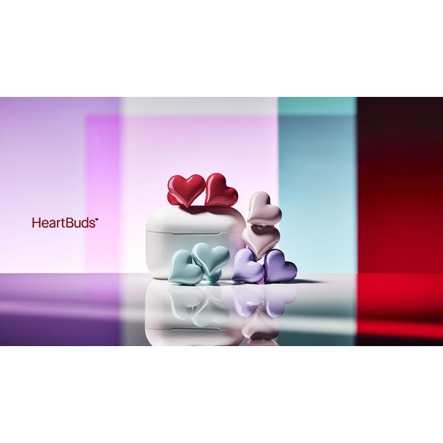 HeartBuds　ハートバッズ　ハート型完全ワイヤレスイヤホン　4color