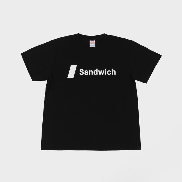 【グッズ】Sandwich Tシャツ（ブラック）S