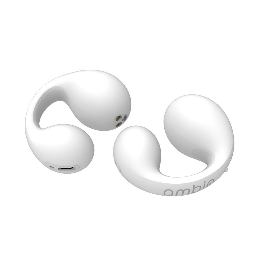 ambie(アンビー) ワイヤレスイヤホン sound earcuffs(サウンドイヤカフ) White