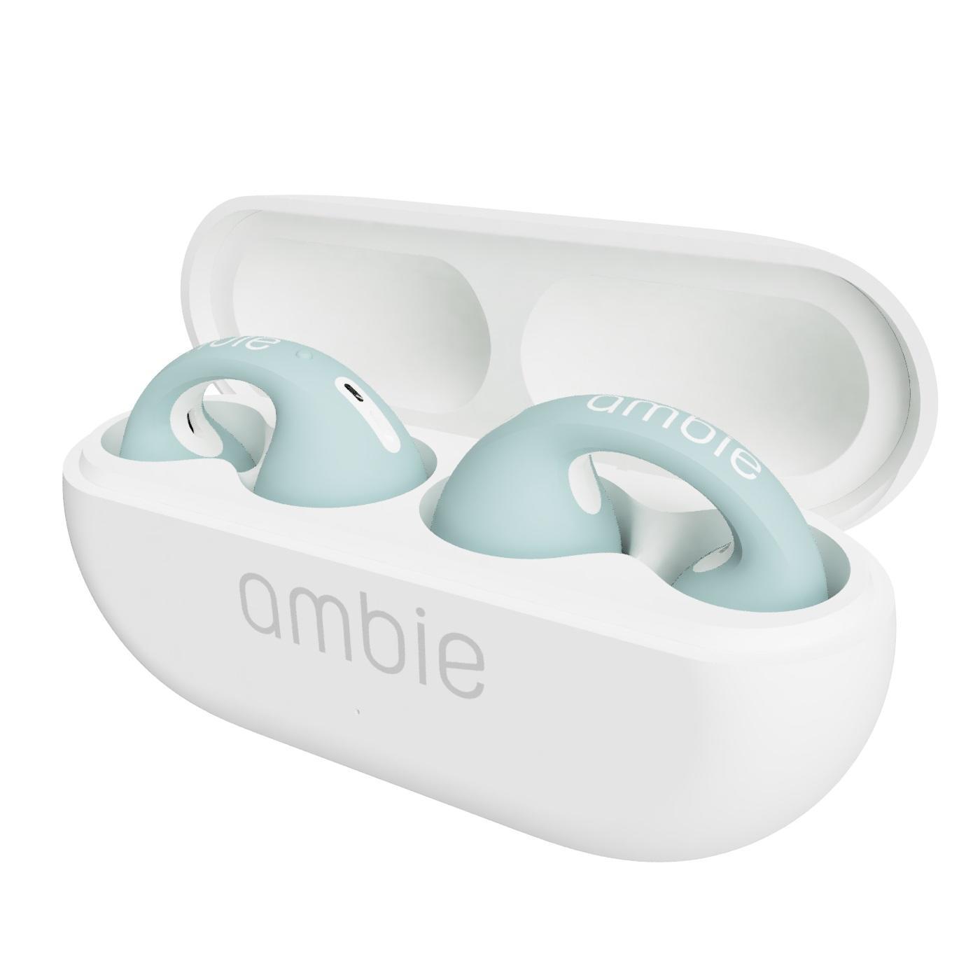 【限定カラー】ambie(アンビー) ワイヤレスイヤホン sound earcuffs(サウンドイヤカフ) Mist Sky(ミストスカイ)