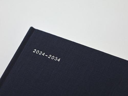 10年メモ 2024 ネイビー