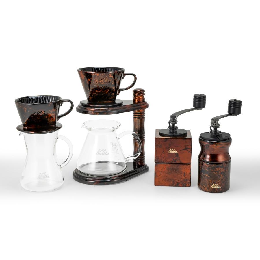 【数量限定特典有り】kalita カリタ 漆塗り白檀シリーズ キュービックミル白檀