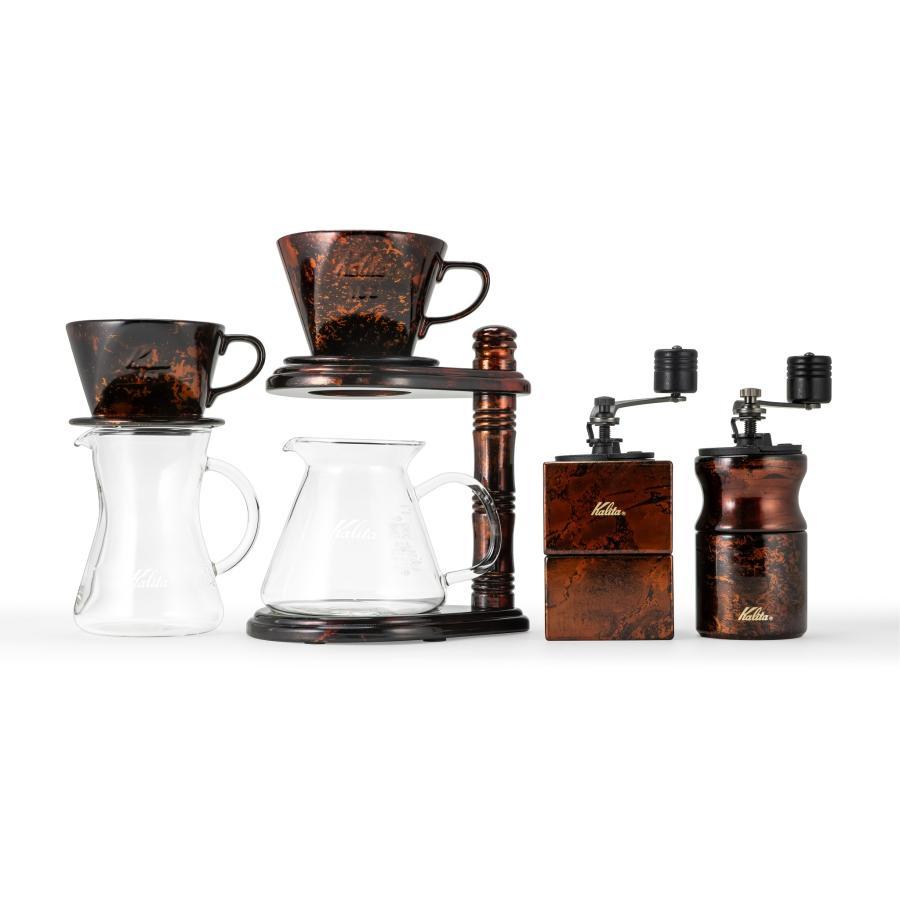 【数量限定特典有り】kalita カリタ 漆塗り白檀シリーズ キュービックミル白檀