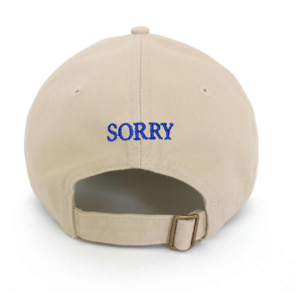 【IDEA】SORRY I DON'T WORK HERE HAT (Beige)　キャップ