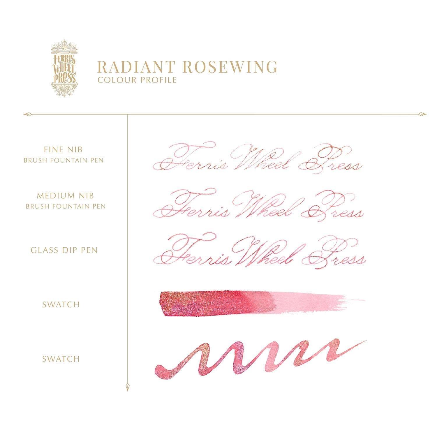 【20ml】Ferris Wheel Press　 Radiant RoseWing　フェリス インク