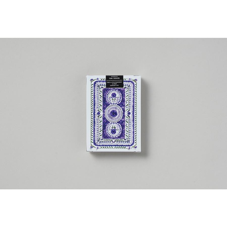 【吉田ユニ】PLAYING CARDS purple  (POKER SIZE)