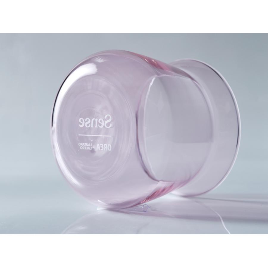 OREA（オレア） Sense Glass Cup（センスグラスカップ） 275ml Pink （ピンク）