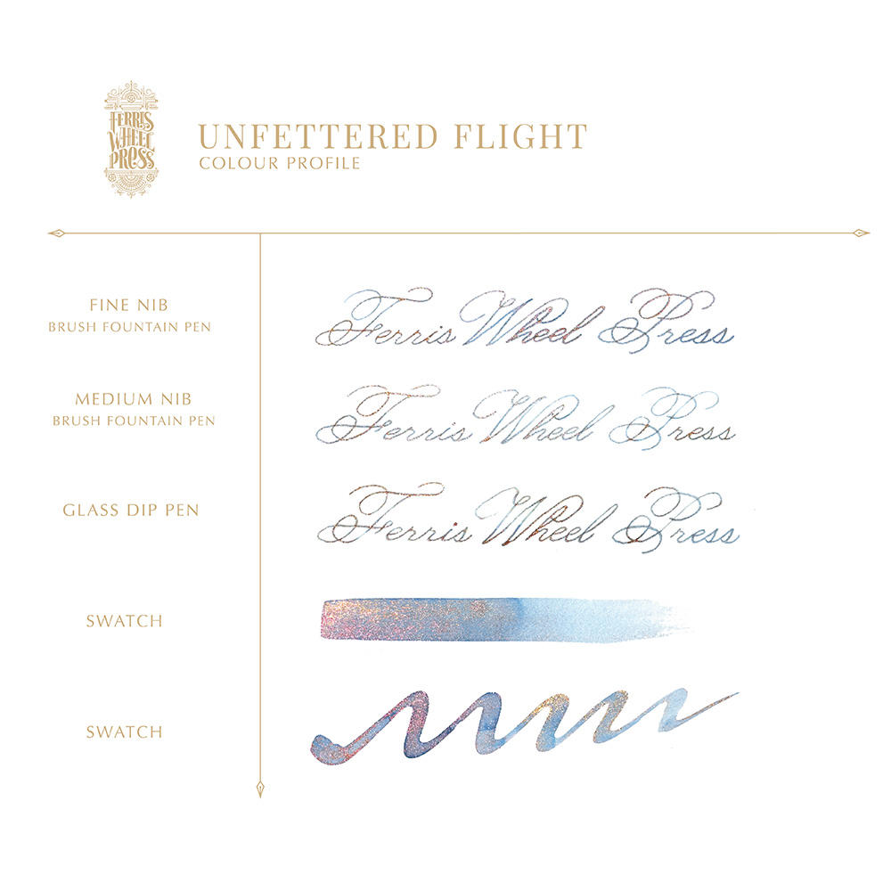 【20ml】Ferris Wheel Press　Unfettered Flight　フェリス インク