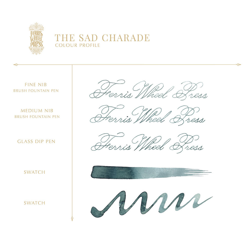 【38ml】Ferris Wheel Press　The Sad Charade　フェリス インク