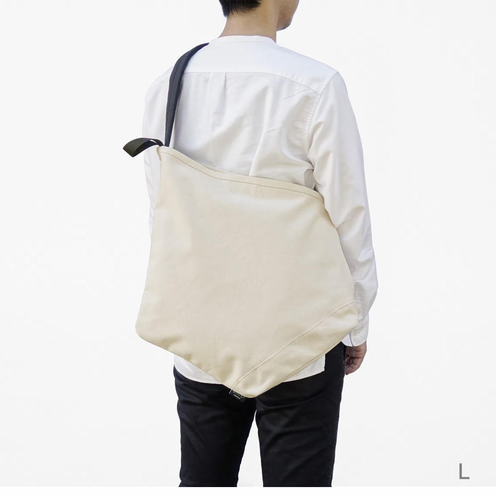 【ROOTOTE×nendo】ruck-tote L / ivory・black .