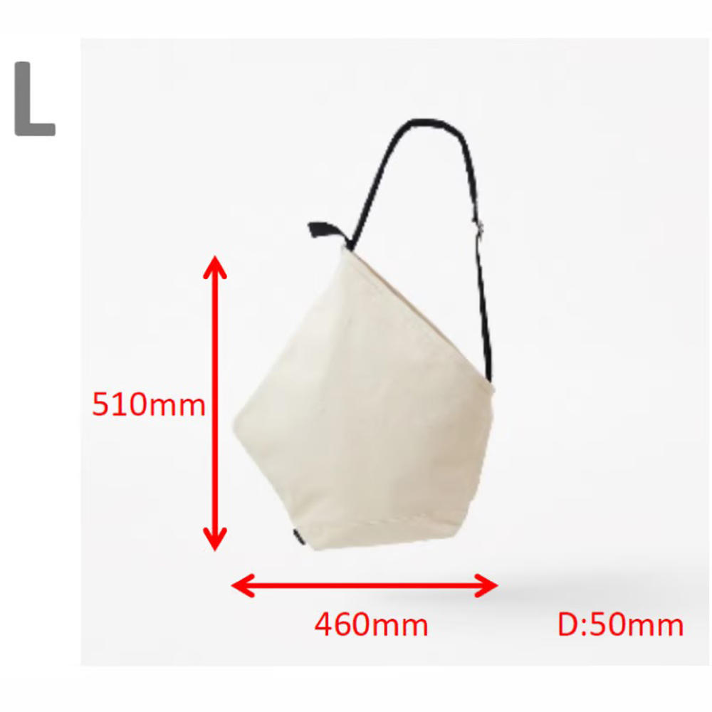 【ROOTOTE×nendo】ruck-tote L / ivory・black .