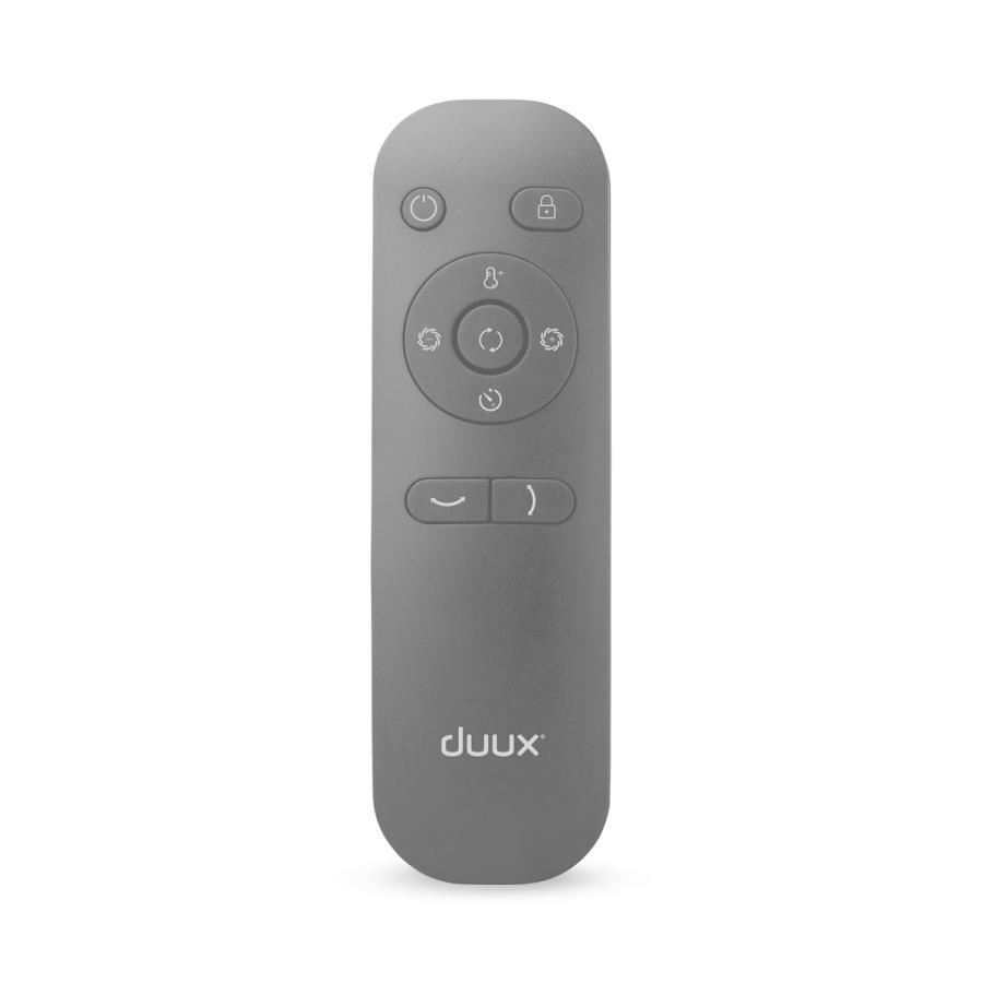 ■duux(デュクス) Whisper Flex Touch（ウィスパーフレックスタッチ） GY(グレー) リモコン付き 26段階 DCモーター タッチパネル 温度センサー 扇風機 サーキュレーター おしゃれ アロマ リビングファン インテリア 蔦屋家電  ギフト 誕生日 プレゼント