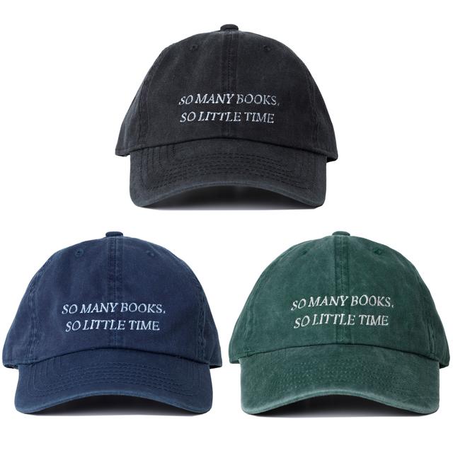 【種類の選択可】BLANKMAG BOOK MART "SO MANY BOOKS, SO LITTLE TIME" CAP　キャップ