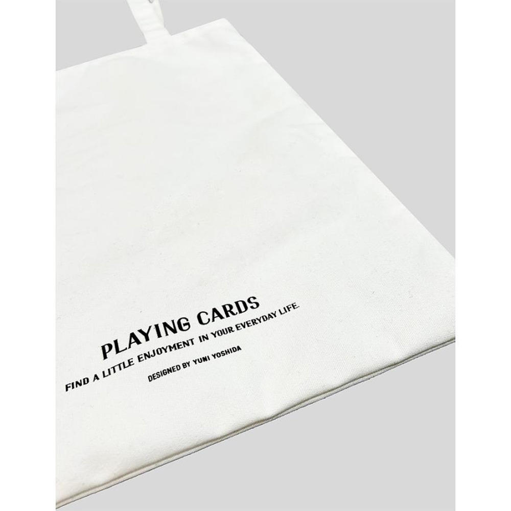 【吉田ユニ】PLAYING CARDS purple (BOOK TYPE) TOTE BAG セット