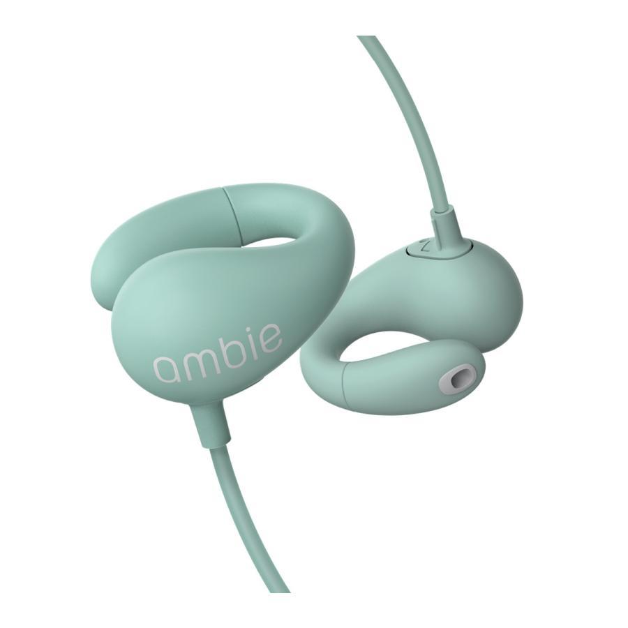 ambie（アンビー)  AM-02 ambie sound earcuffs アッシュグリーン イヤホン