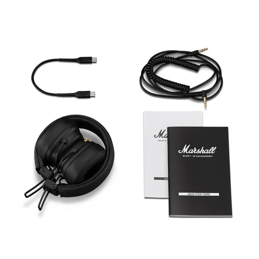 Marshall(マーシャル)ワイヤレスヘッドホン MajorV(メジャー5)Black(ブラック）