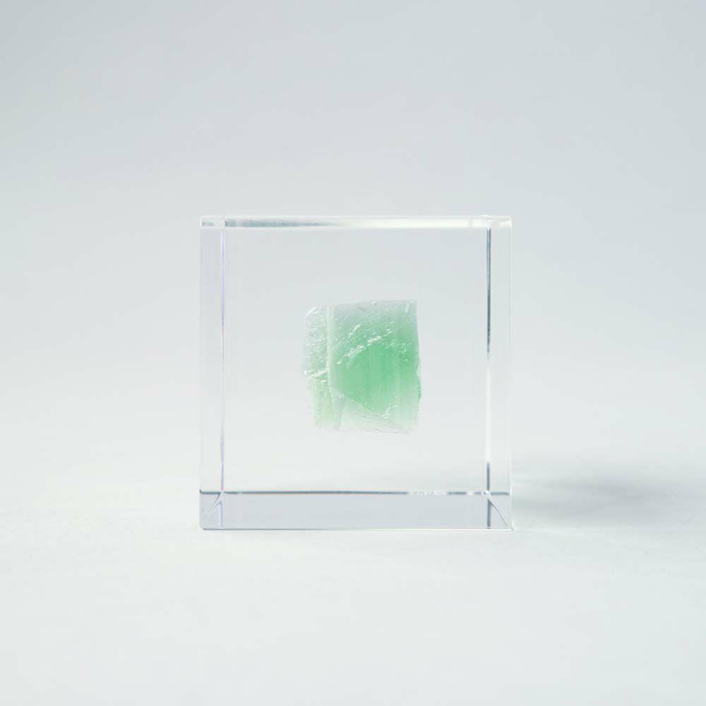 Sola cube　蛍石(4cm)