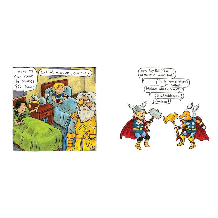 『THOR AND LOKI MIDGARD FAMILY MAYHEM』Jeffrey Brown (著)CHRONICLE BOOKS (USA).